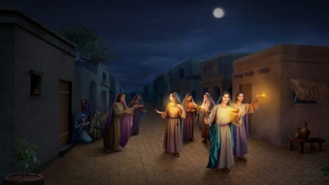 思慮深い乙女,天国,キリストのたとえ話,聖書預言