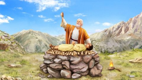 イサクを捧げる,アブラハム,命じ,イサク