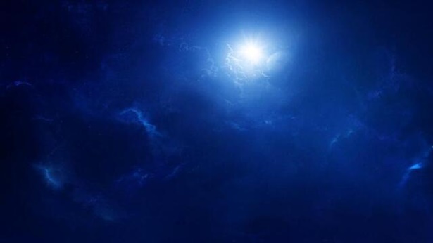 第一の日、神の権威により、人類の昼と夜が生まれ、確立した