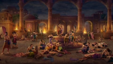 神の怒り,人間にとって隠された未知のものだが,神の性質に反することを決して容赦しない